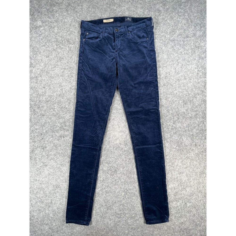 AG Adriano Goldschmied‎ Jeans Womens 27 The Legging Super Skinny Velvet Pants
